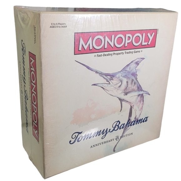 Tommy Bahama Games Tommy Bahama Monopoly Anniversary Edition Poshmark